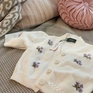 Flower Sweater - Cider